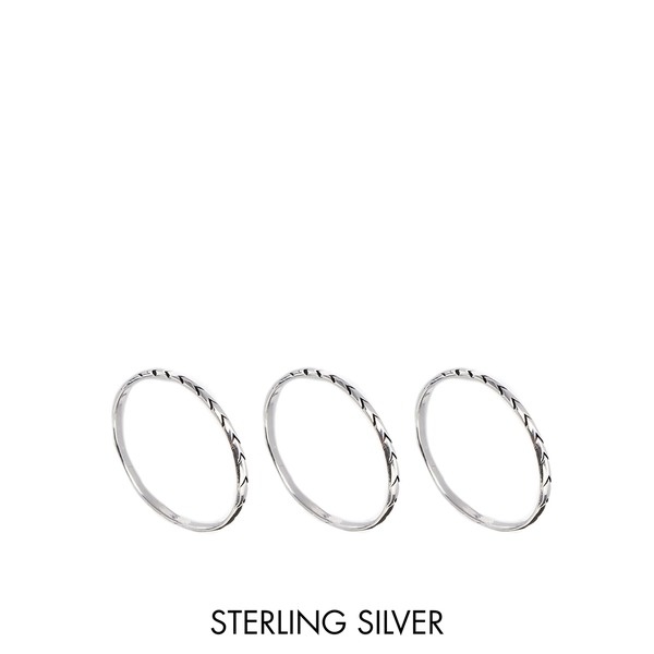 silberne ringe von asos, silver rings asos