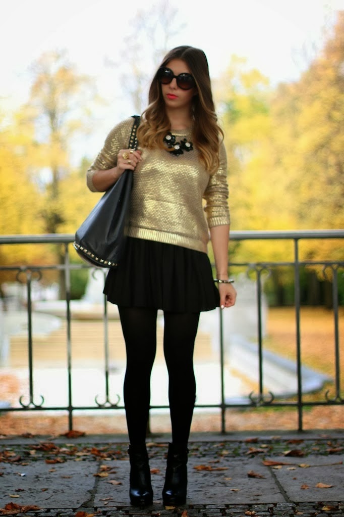 goldener pullover