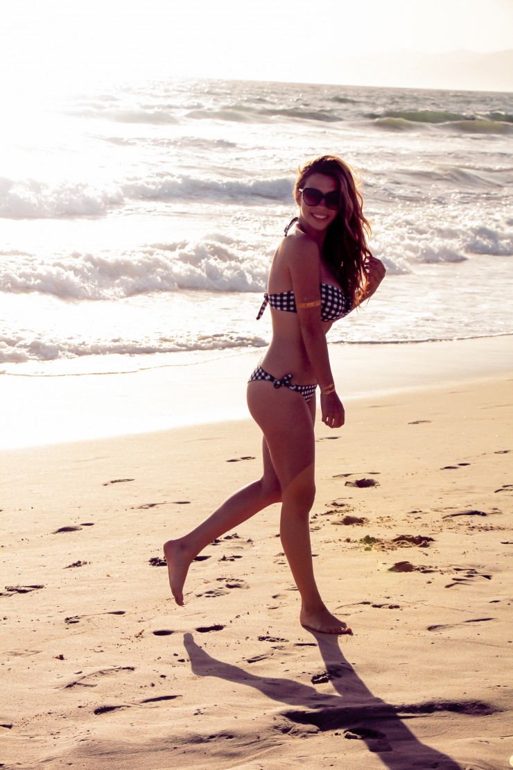 Venice Beach - karierter Bikini